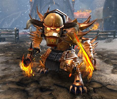 Molten Axe Fiend Guild Wars 2 Wiki Gw2w