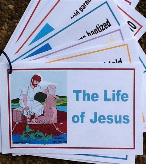 Bible Fun For Kids Life Of Jesus Printables