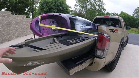 How To Tie Down A Kayak In Bed Of Truck Bed Western