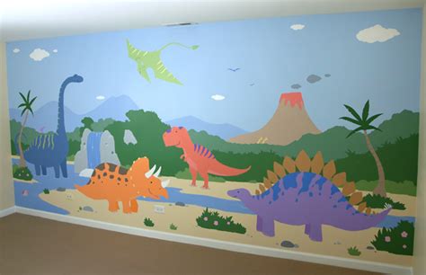 Get it as soon as fri, feb 5. Chicago Children's Murals, Dinosaur Mural, Dinosaur Decoration