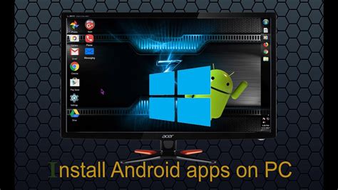 How To Install Android Apps In Pc Windows Youtube