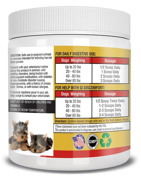 Probiotic Top Supplement Powder By Optimum Paws Ultimate Support For