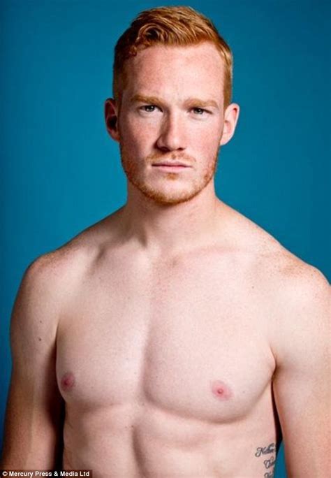 Photographer Thomas Knights Celebrates Ginger Men With Red Hot Exhibition Daily Mail Online