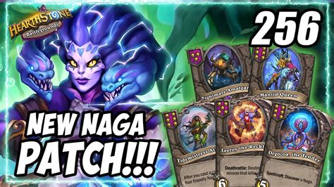 New Naga Patch Hearthstone Battlegrounds Funny Moments №256 Youtube
