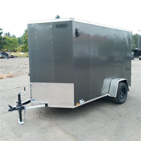 6x10 Enclosed Trailer With Rear Ramp Door Factory Order Near Me