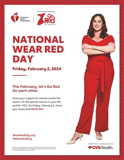 National Wear Red Day Hr Employee Portal