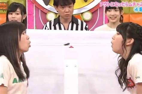 Japanese Gameshow Two Girls Try To Blow Cockroach Into Each Others Mouth Daily Star