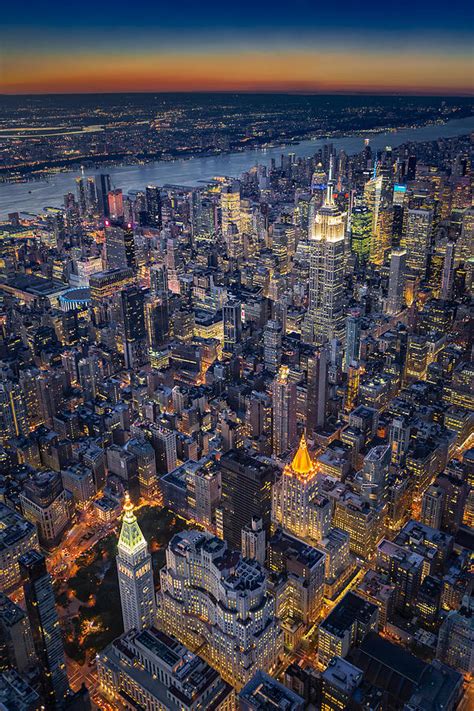 Manhattan New York City From Above Photograph By Susan Candelario