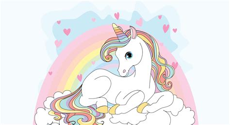 Unicorn rainbow wallpapers 61 images. 85+ Gambar Kartun Unicorn Hd Terbaik - Hogan