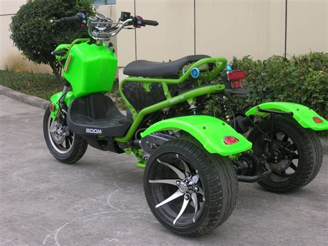 Buy 2019 Boom Ruckus Styled Trike Moped Scooter 3 Wheeler Bd50qt 3atw