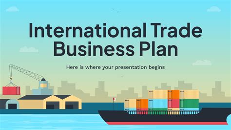 Plan Empresarial De Comercio Internacional Google Slides