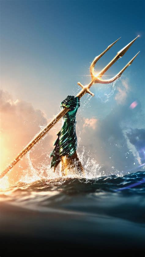 Aquaman Trident Wallpapers Top Free Aquaman Trident Backgrounds Wallpaperaccess