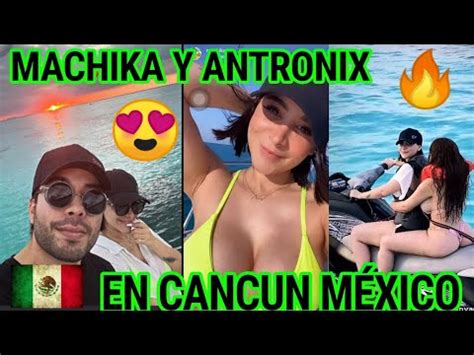 MACHIKA ANTRONIX Y DANYANCAT EN CANCÚN MEXICO HISTORIAS EN TRAJE DE BAÑO YouTube