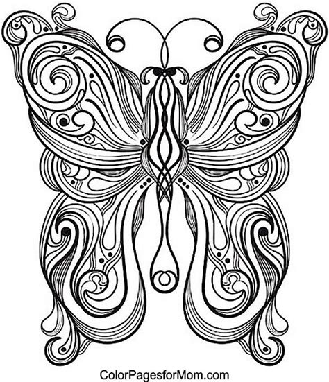 As spring weather climbs in temperature, the butterfly is the perfect symbol for your coloring endeavors. Butterfly Coloring Page 36 | Butterfly coloring page ...
