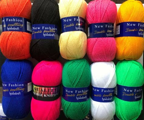 Woolcraft New Fashion Double Knitting Wool 10 X 100g Ball Various