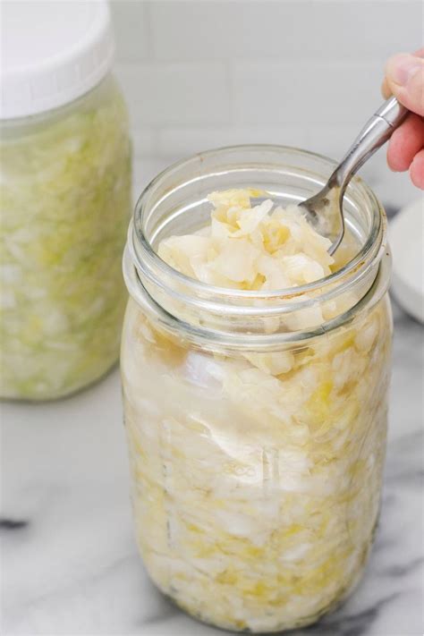 fermenting cabbage in a mason jar the adventures of lolo