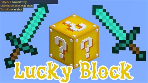 Lucky Blocks Minecraft Lucky Blocks Youtube