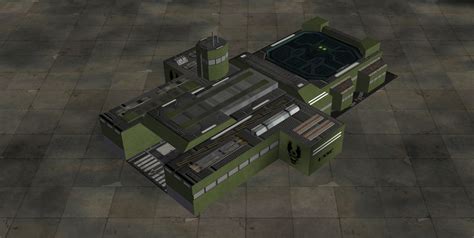 Unsc Firebase Hq Image Halo H Hour Mod For Candc Generals Zero Hour