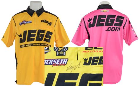 Team Jegs Racing Fans Make Sure One Of These Racing Crew Shirts Makes