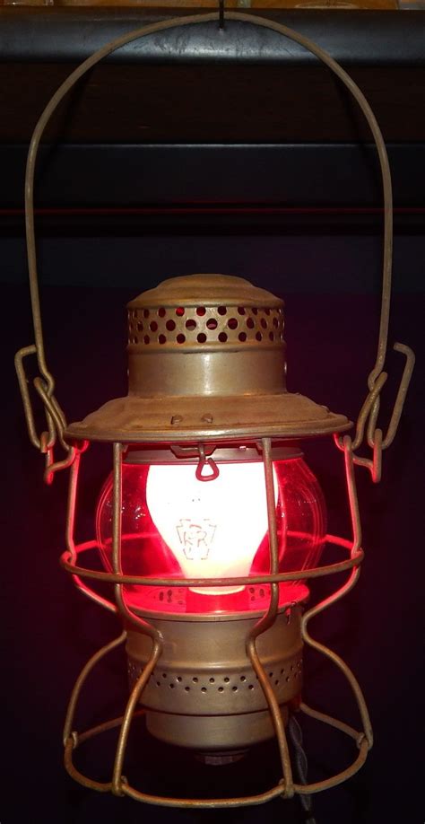 Vintage Original Prr Pennsylvania Railroad Lantern Adams Westlake