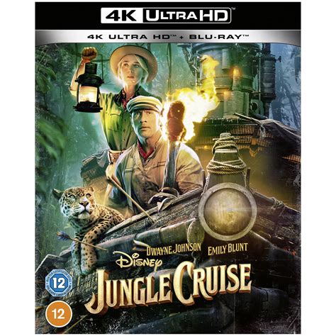 Jungle Cruise 4k Ultra Hd Zavvi Exclusive Steelbook Includes Blu Ray 4k