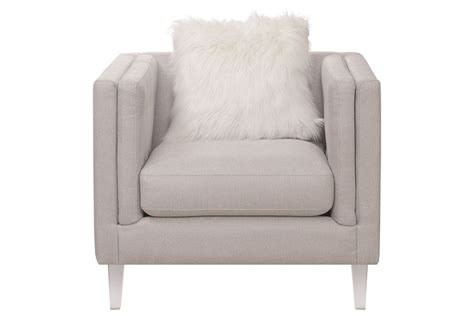 Scott Living Hemet Light Grey Modern Chair At Gardner White