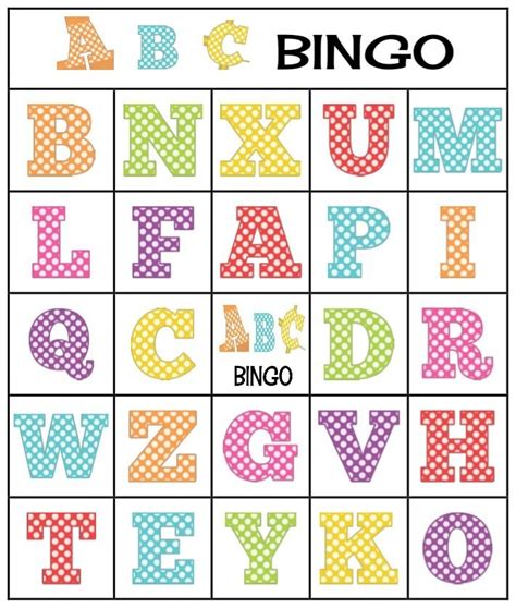 Alfabetização Bingo Do Alfabeto Cartelas E Letras Para Imprimir A71