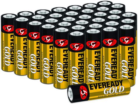 Eveready Aa Batteries Gold Double A Battery Alkaline 36