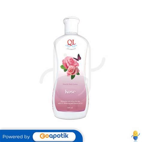 Ql Hand And Body Lotion Rose 500 Ml Botol Kegunaan Efek Samping Dosis