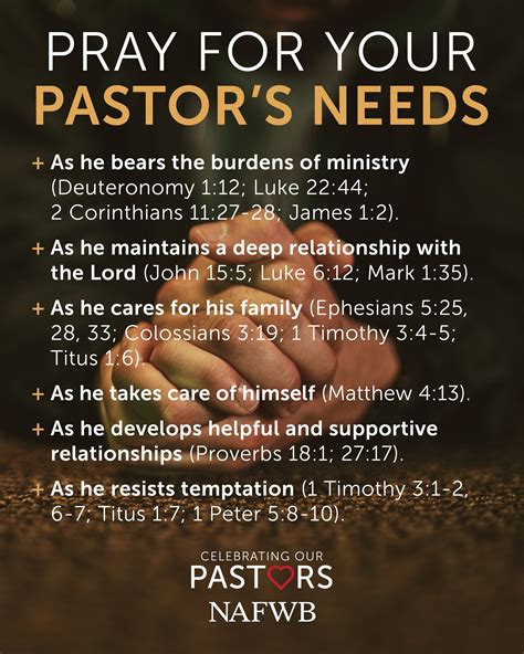 Pastor Appreciation Month National Association Of Free Will Baptists Inc