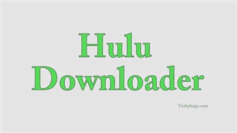 Hulu for android tv is a free entertainment app. Hulu Downloader - Best Hulu Downloader Apps to Download ...