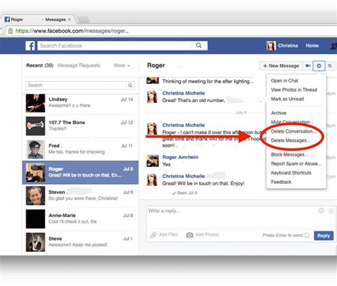 You can thus check your iphone messages from the computer. How to Delete Messages From Facebook Messenger