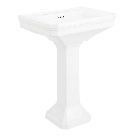 Kacy Porcelain Pedestal Sink Pedestal Sink Sink Pedestal Sink Bathroom