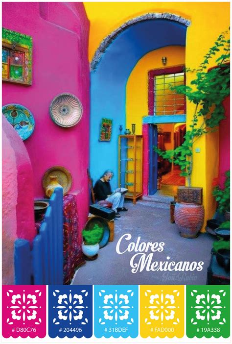 Mexican Color Combo Colores México Mexican Home Decor Mexican Home