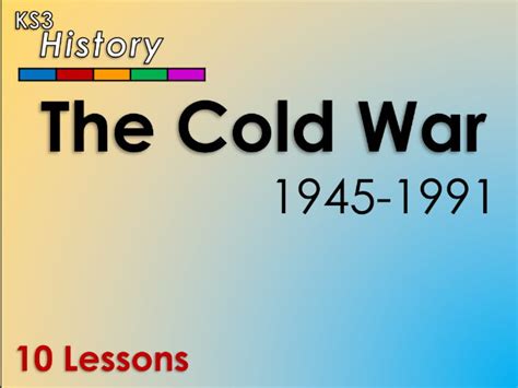 Ks3 History The Cold War Teaching Resources