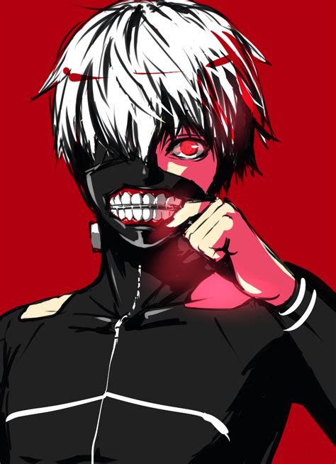 Kaneki Mask Fanart Share The Best S Now Luna Plutoniana