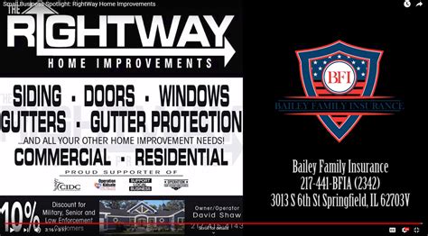 Maybe you would like to learn more about one of these? Small Business Spotlight: RightWay Home Improvements - Bailey Family Insurance