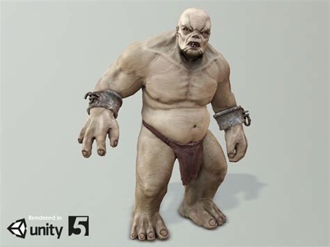 3d Asset Animated Troll Cgtrader