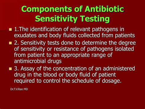 Ppt Antibiotic Sensitivity Testing Powerpoint Presentation Id111010