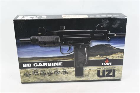 Iwi Uzi Bb Carbine 360 Fps Semi Auto 25 Round Capacity Co2 Full Metal Frame