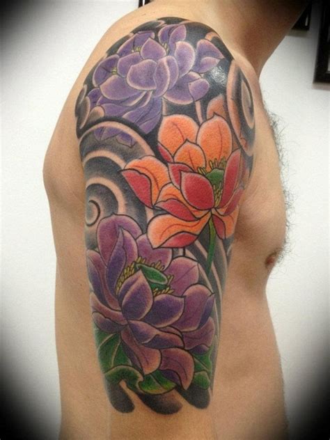 30 Awesome Lotus Flower Tattoo Design