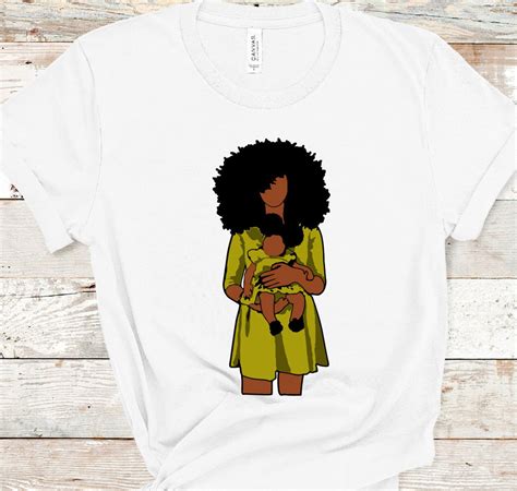 Afro Woman Svg Afro Mommy And Me Svg Mother And Son Svg Etsy Uk