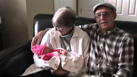 Madisons First Meeting With Great Grandma And Great Grandpa Decker