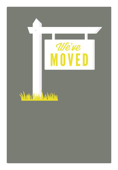 Organizational (org) announcements, a way to communicate the latest updates to all employees, are in serious need of a face lift. Our New Address - Free Printable Moving Announcement Template | Greetings Island | Moving ...