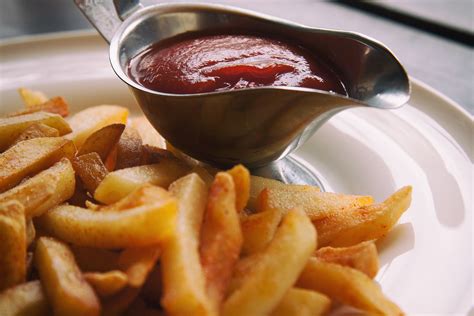 French Fries With Ketchup Free Photo On Barnimages