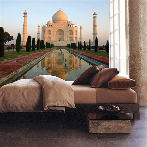 Taj Mahal Paste The Wall Mural By Brewster 99079 Full Size Large Wall
