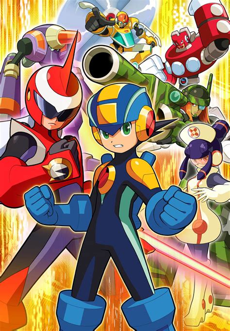 Team Proto Man Art Mega Man Battle Network 5 Art Gallery