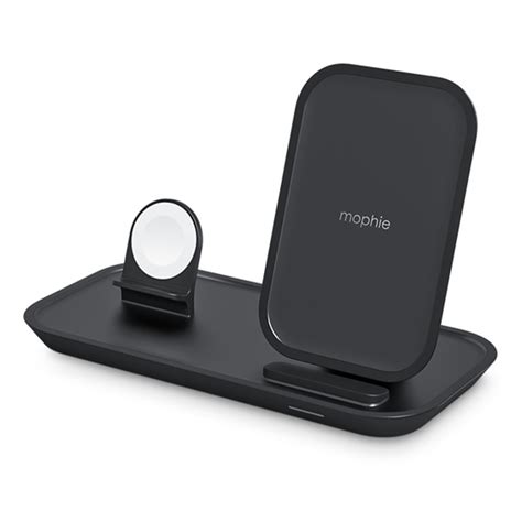Buy The Mophie 2 In 1 Wireless Premium Charging Stand Black Made For