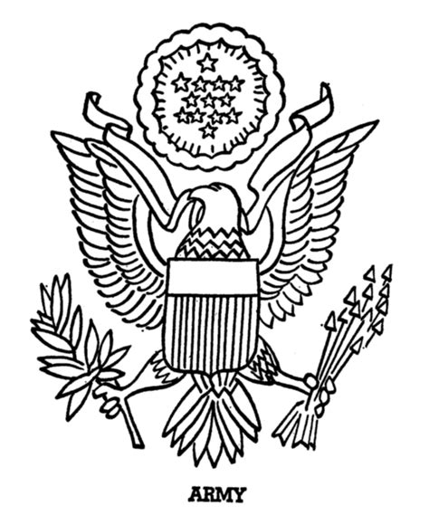 Armed forces day coloring pages | us army insigina coloring page sheet for prek kids. Coloring Pages United States - Coloring Home