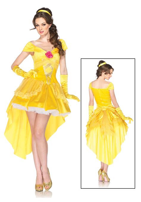 Womens Disney Enchanting Belle Costume Halloween Costume Ideas 2023